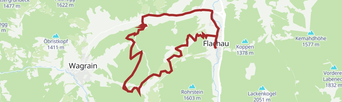 Route map: Grießenkar Runde - E-MTB
